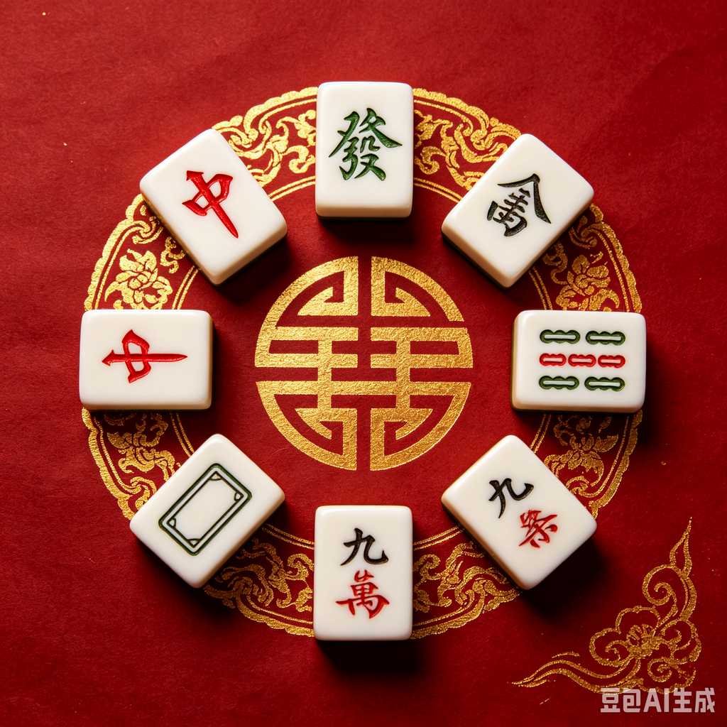 trendy design mahjong tiles