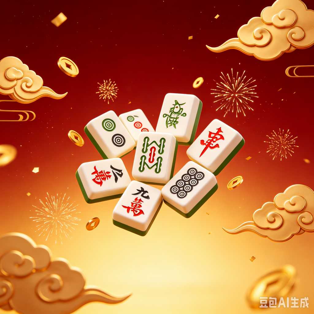 holiday themed mahjong tiles