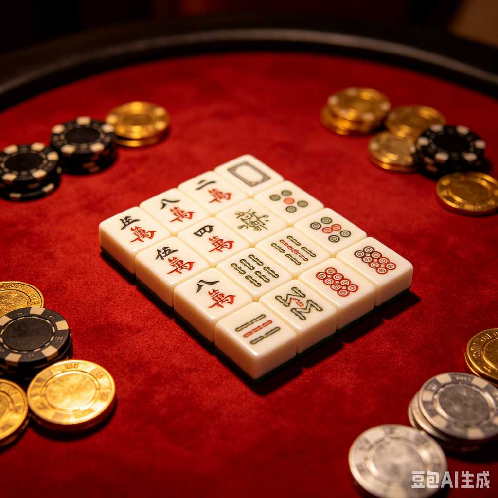 tiny mahjong set for backpack