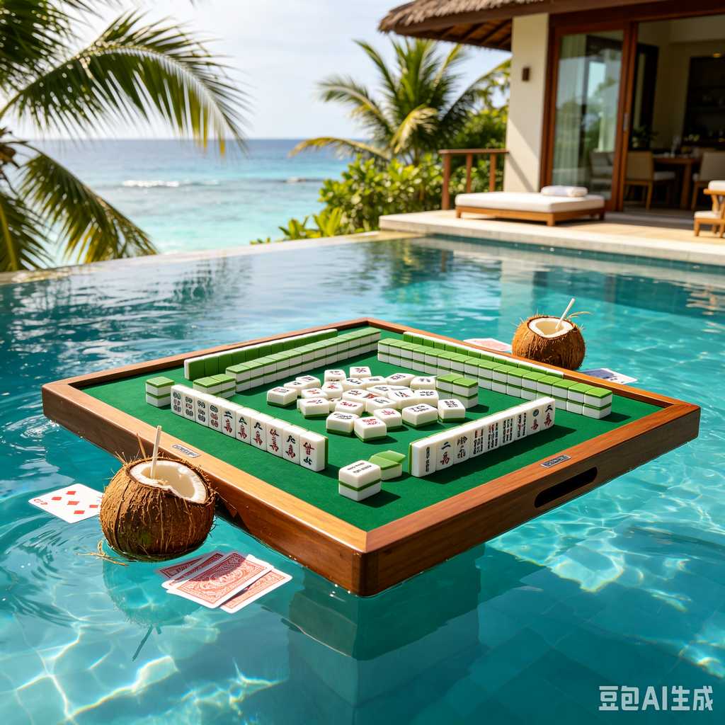 pink mahjong set