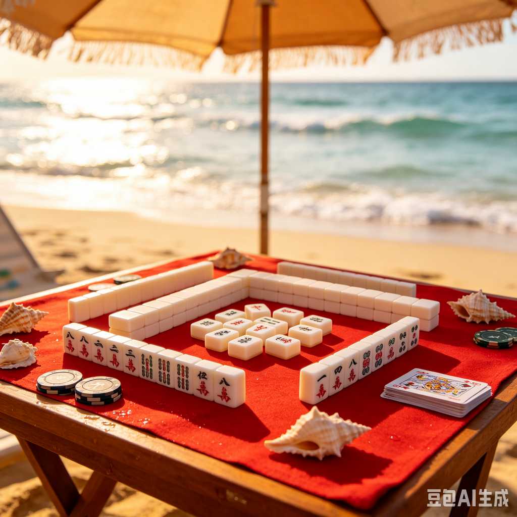 large print mahjong set