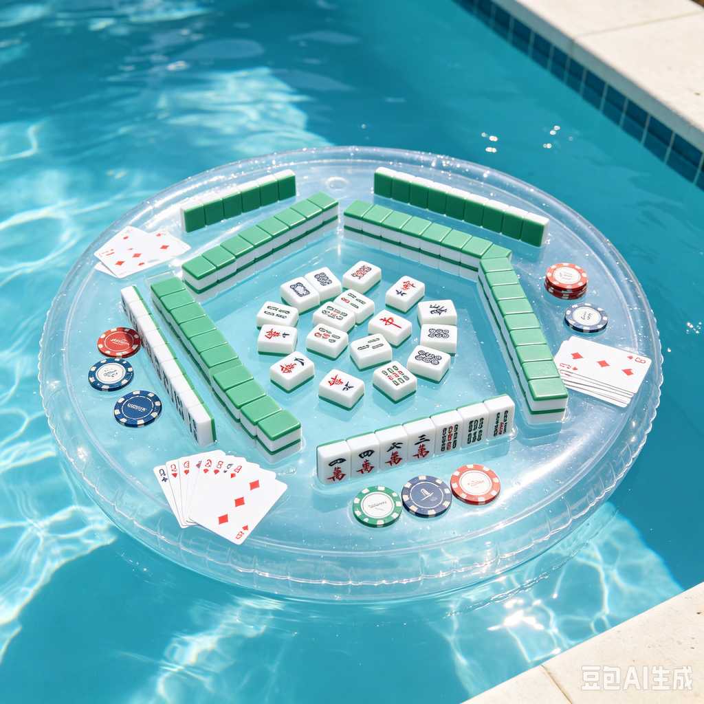 bamboo mahjong set